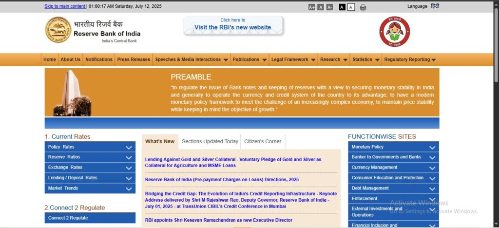 RBI SO Recruitment 2025