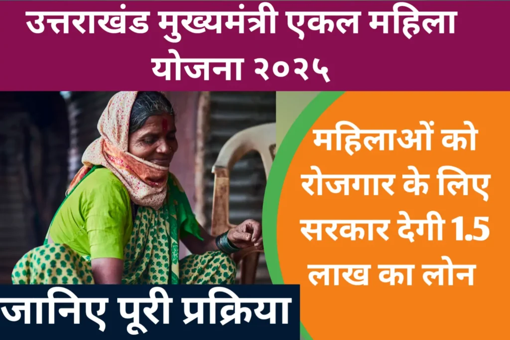 मुख्यमंत्री एकल महिला स्वरोजगार योजना